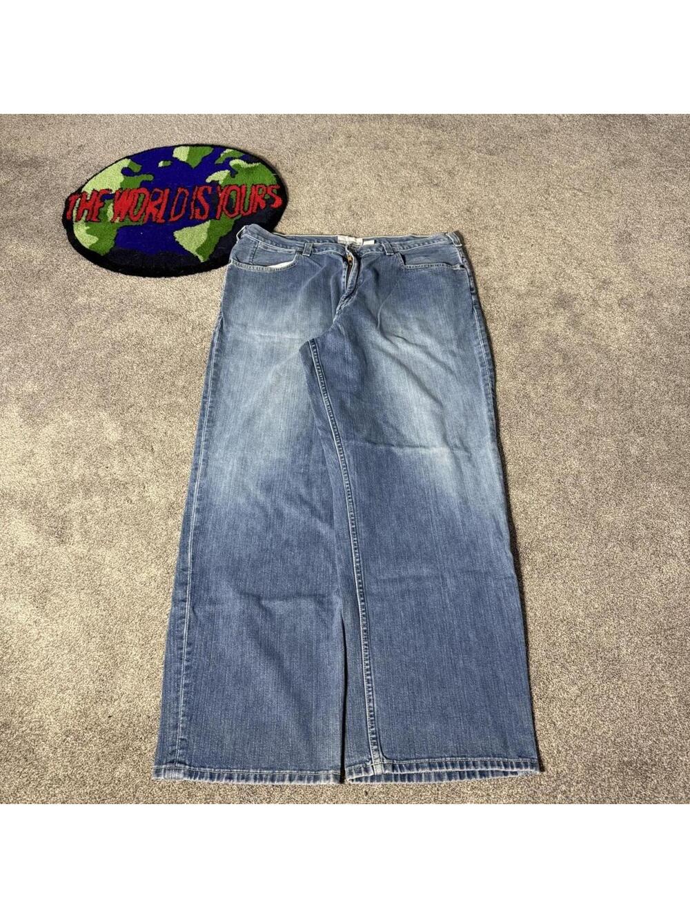 y2k vintage baggy old navy denim painter carpenter jeans